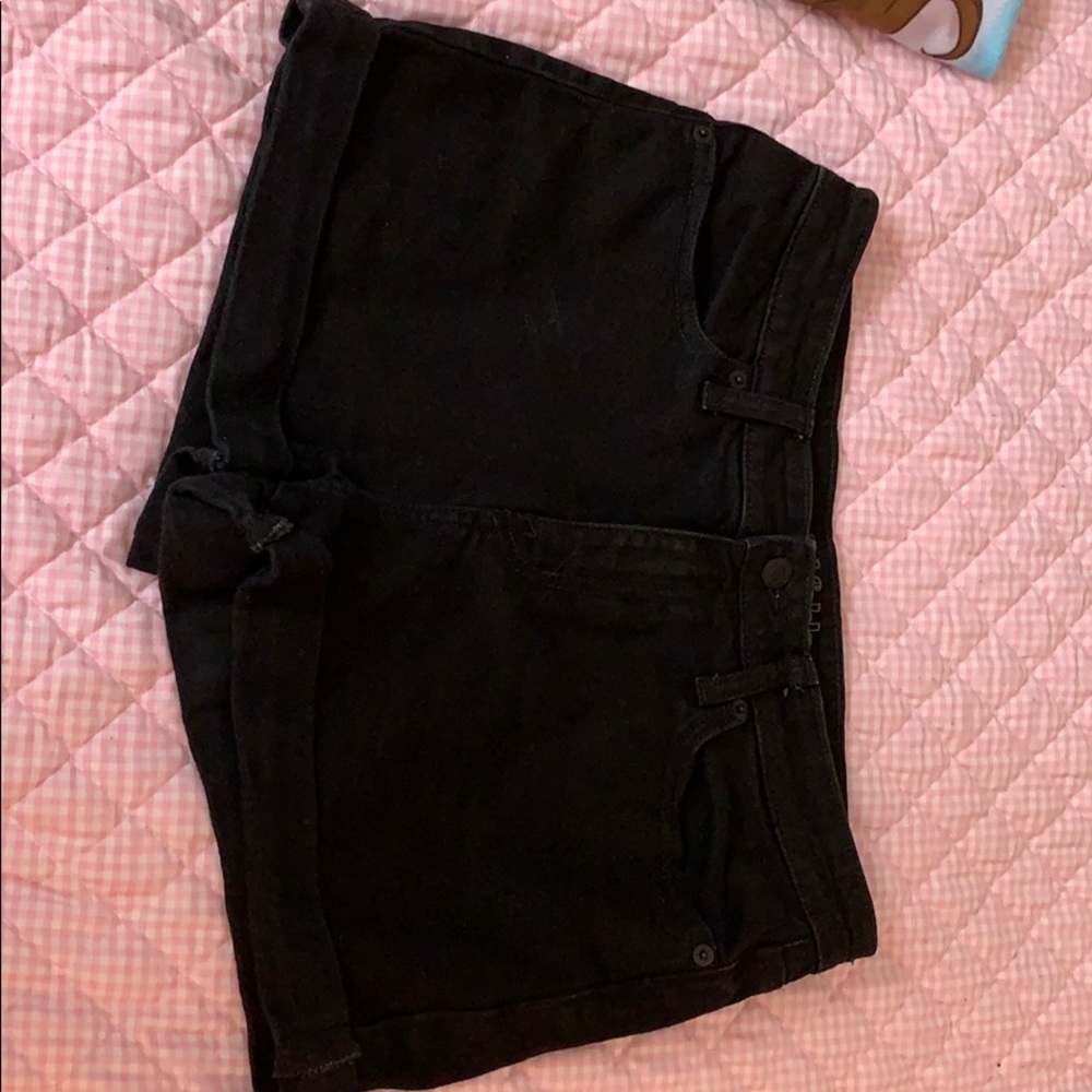 Black shorts